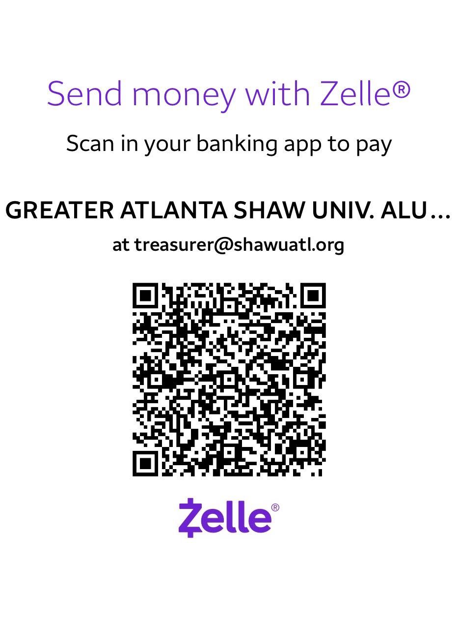 Pay via Zelle QR Code (TBA)